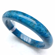 ((Inner Diameter 64mm) Natural Blue Apatite Bracelet Raw Ore Bracelet Blue Apatite Bracelet Crystal 