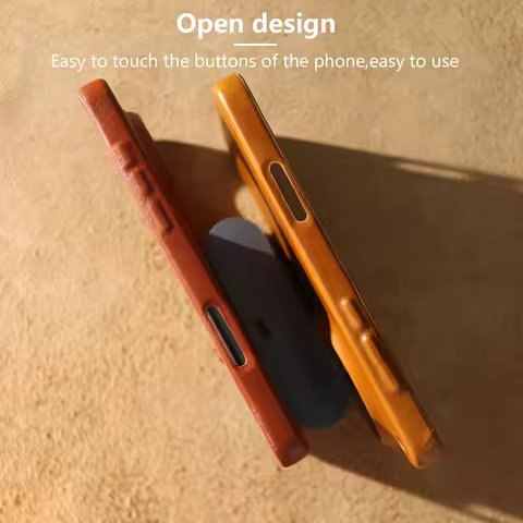 Luxury Oil Wax Genuine Leather Case For OPPO Find X9 Pro X8 Ultra X7 Ultra X6 X 8 Pro Reno9 Reno 9 P