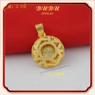 จี้ชาร์มทองคำแท้ (ฟรีขวดโหล) รอบทอง น้ำหนัก 1.9 กรัม ทองคำ 99.99%ทอง หลุด จำนำ gold