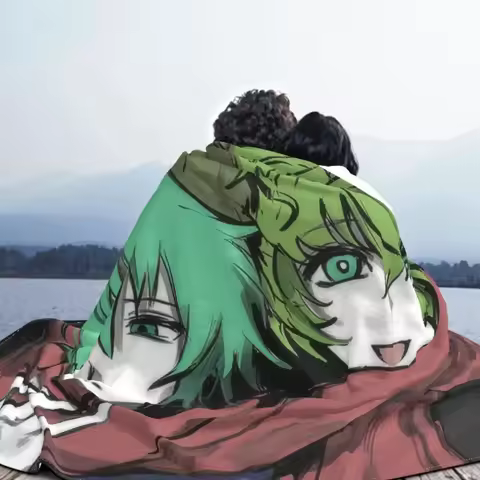 Shin Tsukimi Sou Hiyori Yaoi Blanket Cover Your Turn To Die YTTD Game Wool Throw Blanket Bed Sofa So