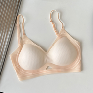 Áo Ngực Áo Lót Bra Su Có Đệm Mút Dày Nâng Ngực 3CM Mịn Không Lộ Viền Không Gọng Hở Lưng Thoáng Mát D