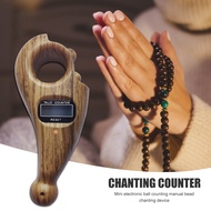 ★COD★ Tasbih Digital Kayu MUSLIM TASBIH MANIK DIGITAL MOTIF KAYU