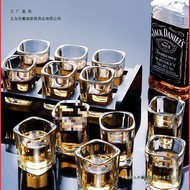 Wine Set White Wine Glass Household Glass Wine Glass Set 6 Wine Glass Small Size One Sip Glass 2 tae