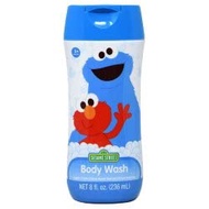 Sesame Street Body Wash 8Fl Oz Parabens Free, Non Toxic, Light Fresh Citrus Scent (Pack of 1)