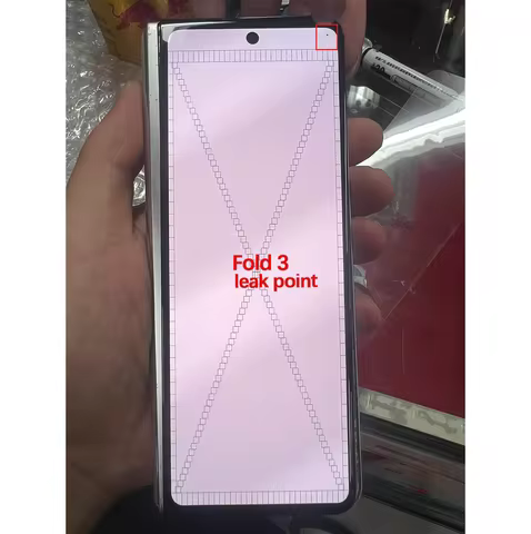 Touch Screen Digitizer Assembly With Frame AMOLED Defect LCD For Samsung Galaxy Z Fold3 F926B Small 