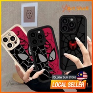 Marvel Cool Spider-Man Eyes Compatible with xr xs Max 7 8 Plus 11Pro 13Plus Phone Case silicone iPho