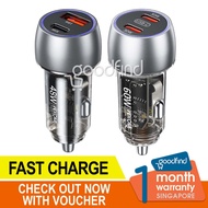 NEW ARRIVAL WEKOME Fast Charging Car Phone Charger 48W USB 65W TYPE C Car Charger - GOODFIND