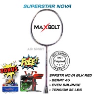 Original Maxbolt Superstar Nova 35 Lbs Badminton Racket