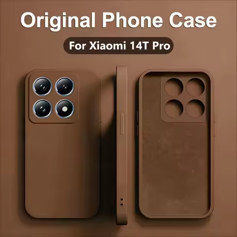 For Xiaomi 14T Pro Case Square Liquid Silicone Phone Case For Xiaomi Mi 14T Pro Mi 14 T Pro 14TPro M