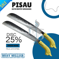 PISAU KAYU MOTIF GERAHANG PER BAJA CAP H. MALIK