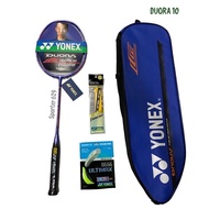 YONEX DUORA 10 PURPLE MAX 30LBS BADMINTON RACKET PREMIUM QUALITY