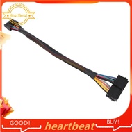 [Hot-Sale] 24 Pin to 14 Pin ATX PSU Main Power Adapter Braided Sleeved Cable for IBM for Lenovo PC a