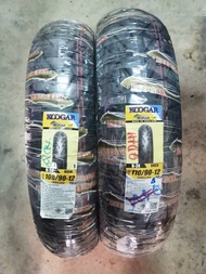 ยางนอก Zoomer X เดิม & ยาง Koogar K24 & ยางหน้า 100/90 ขอบ 12 & ยางหลัง 110/90 ขอบ 12