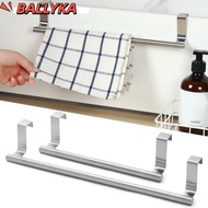 BALLYKA Rag Rack Shelf Hanging Cabinet Door Hanger Shelf Over Door Towel Bar