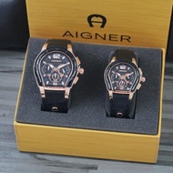 jam tangan couple aigner palermo