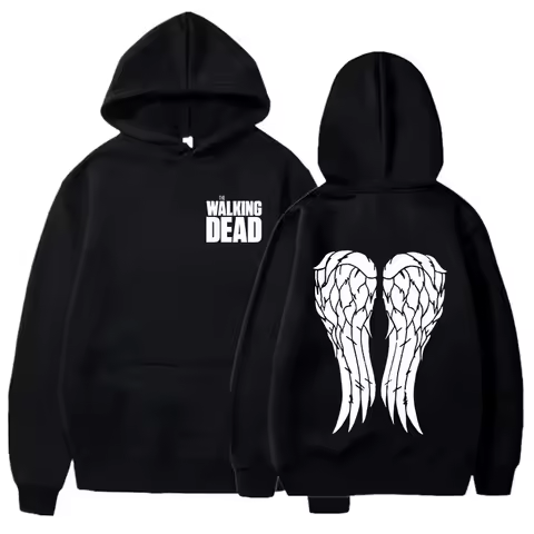 The Walking Dad Hoodies Men Long Sleeve Harajuku Sweatshirt Hoodie Loose Tops 2025 Brand Streetwear 