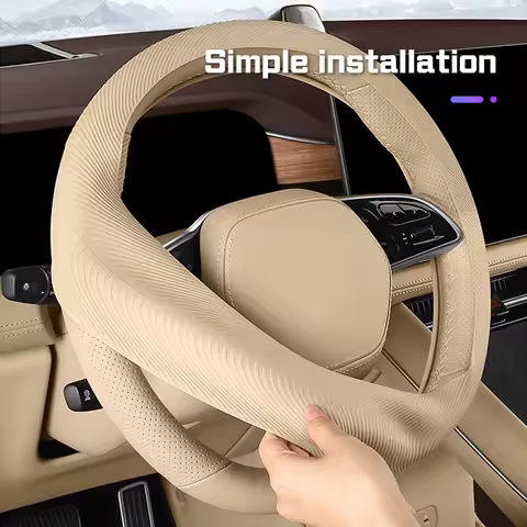 Non-Slip Car Steering Wheel Cover Protector Accessories For BYD Song Plus Atto 3 Han EV Tang M6 G3 G