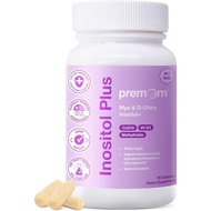 Premom Inositol Plus Supplement for Women, 2,000mg Myo-Inositol & 50mg D-Chiro Inositol, 40:1 Ratio,