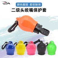 Multi-color diving regulator second-stage mouthpiece protective cover, dustproof cover, moldable mou