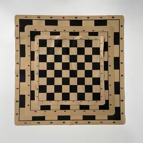 International Chess Board 28/34/43cm/16.93inch Foldable Material International Foldable Game Chess E