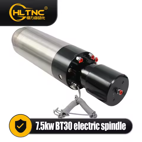 ATC 7.5KW Spindle Motor CNC 380V 8Nm Air/Oil Cooled 800Hz BT30 Automatic Tool Change Spindle 24000rp