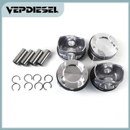 N20B20A N26B20A 4x Pistons Rings 84mm Φ22mm For BMW 125i 328i 428i 528i X1 X3 X4 X5 Z4 F20 F34 E89 2