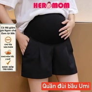 Korean Umi PregnancyShorts with soft and stretchy waistband Heromom Store