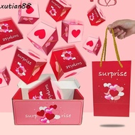 XUTIAN88WL Surprise Bounce Box, Fun Pop Up Surprise Cash Explosion Gift Box, Red Envelope Luxury Pap