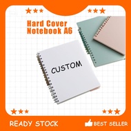 Custom A6 Notebook, A6 Custom Merchandise Notebook – HARD COVER 150-Page WireRing