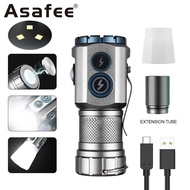 Asafee F235-X EDC LED Ultra Bright Mini Torch 3 * P35 LED+RPG LED Outdoor Portable Flashlight use 18
