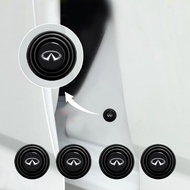 4pcs Car Door Shock Cushioning Anti-collision Protection Pad For Infiniti Q50 Q70 QX70 FX35 Q30 G37 