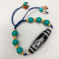 老料措銀天珠 一眼雙靠山