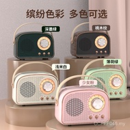 Gift Outdoor Audio Portable Household DW21 Radio Retro Creative Card Bluetooth Speaker Wireless Port