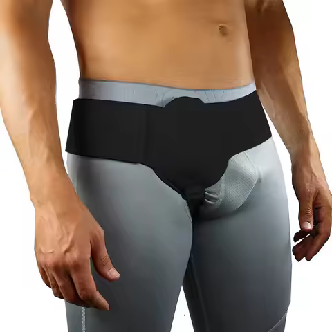 Hernia Belt Truss For Inguinal Sports Hernia Support Pain Relief Recovery Strap Breathable Adjustabl