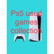 Sony Ps5 used games collection