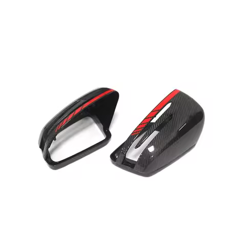 For Mercedes BENZ W176 W204 W207 W246 W212 2007+ Carbon Fiber Side Mirror Replacement Cover