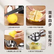 Stainless Steel Manual Juicer Squeeze Lemon Press Juice Handy Tool Household Juicer Juicer Hand Pres