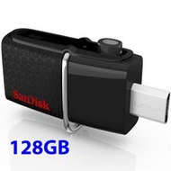 公司貨 Sandisk 128GB 128G OTG micro USB 3.0 雙用隨身碟 SDDD2-128G