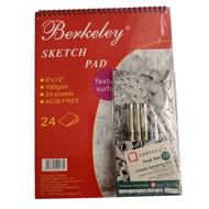 Berkeley Sketch Pad 9x12 24s w/ 10 Zentangle Set