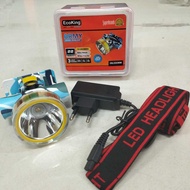 CAHAYA Ecoking Army diving headlamp 22W white light ll ecoking 22W rechargeable headlamp 100%Origina
