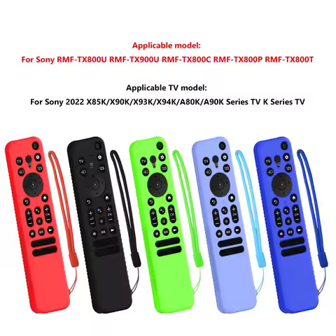 Silicone TV Remote Control Protective Case For Sony 2022 X85K/X90K/X93K/X94K/A80K/A90K Series TV K S