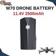W70 Drone Battery 11.4V 2500mAh Rechargeable RC GPS Quadcopter Batteries Bateri Batery Batt Fishing 
