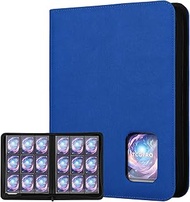 TCGPRO Trading Card Album with Viewing Window, 540 Scrapbook Cards Capacity, Card Binder with 9 Side
