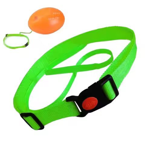 115cm Swim Training Belt Resistance Tether Waist Strap Lifebuoy Belt for Inflatable Swimming Buoy Po