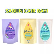 Johnsons Baby Bath 400ml - Sabun Cair Baby - Johnsons Top Toe To - Johnsons Milky Rice - Johnsons Be