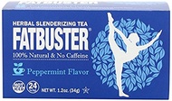 [USA]_Fatbuster Weight Lost Herbal Slenderizing Tea Peppermint Flavor 24-Count (Pack of 4)