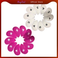 MagiDeal 10x Golf Irons Headcover Set Golf Set 3 4 5 6 7 8 9 A SW PW Protector Head Cover Case golf 