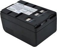 Replacement Battery Compatible with Panasonic NV-VX33EG, NV-X100, VW-VBS10E, VW-VBS20E, NV-R11A, Par