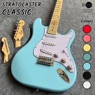 GCM Fender Classic Stratocaster Electric Guitar (Custom Made, Oversea Ready Stock)