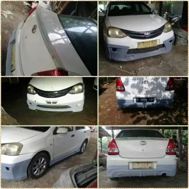 Bodykit bumper Etios liva fullset